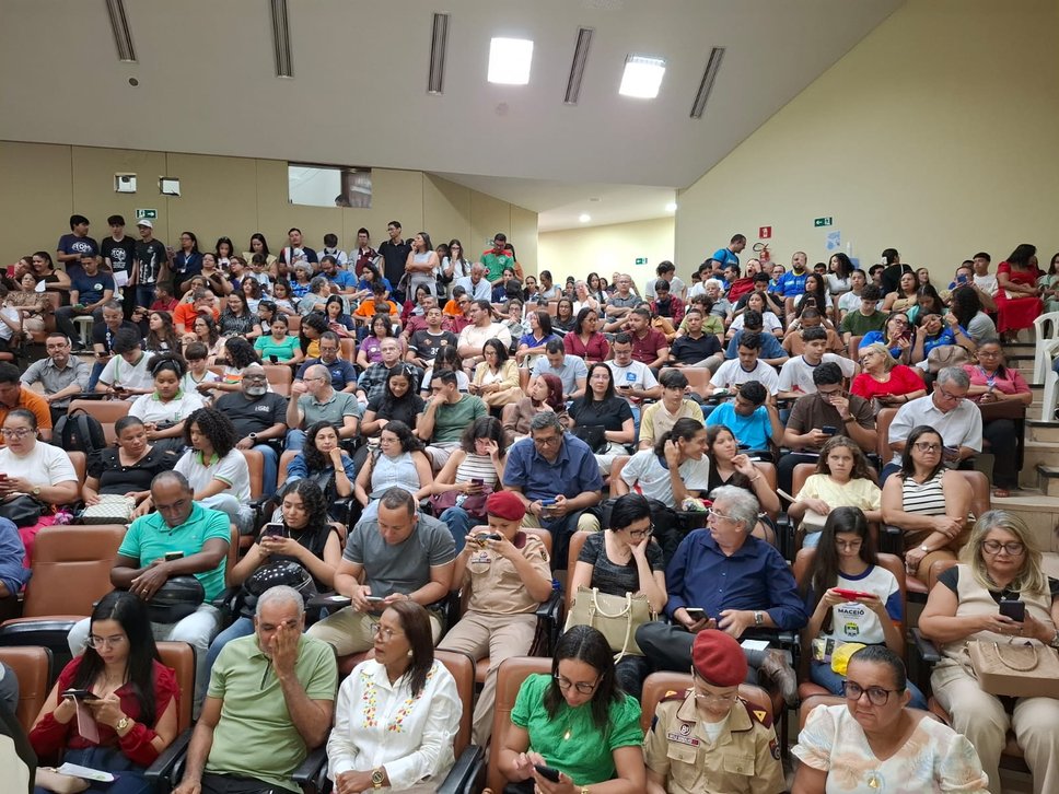 Solenidade de entrega de medalhas OBMEP