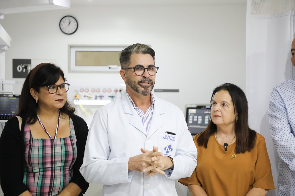 Inauguração UTI Pedriátrica no HU