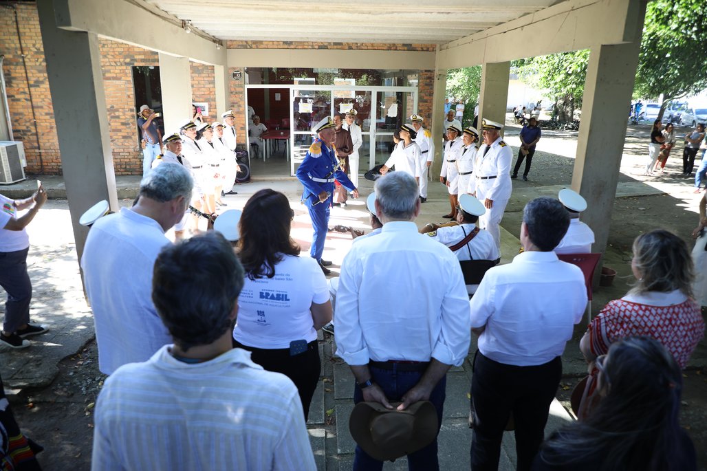 Visita do Ministro André de Paula (Pesca e Aquicultura) ao CECA