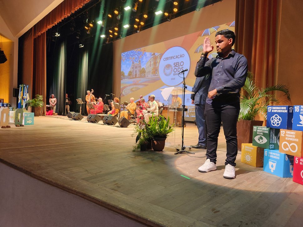 Ufal recebe selo ODS