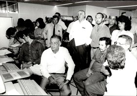 INAUGURAÇÃO SISTEMA DE COMPUTADOR