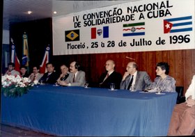 IV CONVENÇÃO NACIONAL DE SOLIDARIEDADE A CUBA