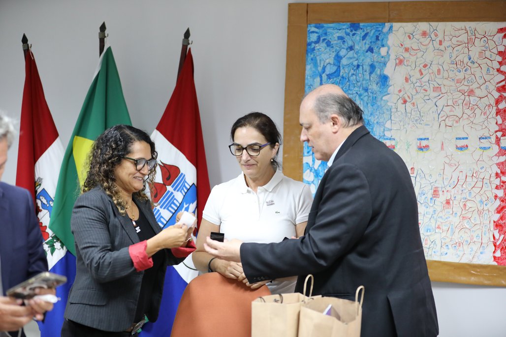 Visita da Comitiva de Portugal