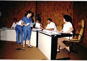 DAA - INSCRIÇÃO DOS CANDIDATOS QUE PASSARAM NO VESTIBULAR 99 - CURSO DE DIREITO. AUD. REITORIA