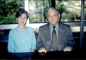 CSAU - DIRETORA ROSA MARIA PEIXOTO CAMPOS E O CHEFE DE DEPARTAMENTO GLAUCO MANSO