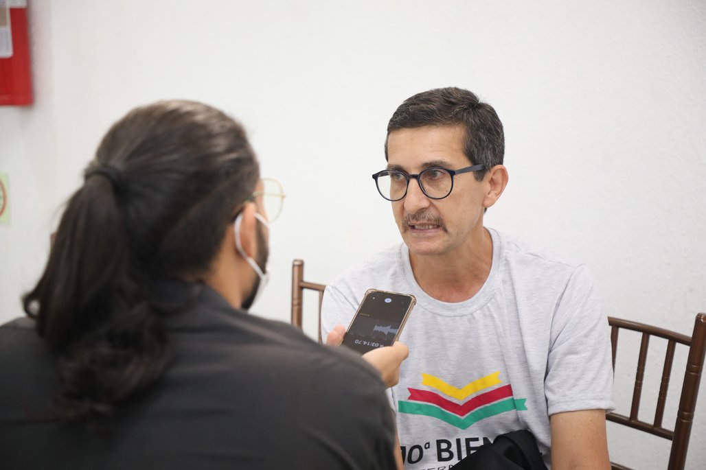 Café de lançamendo da 10ª Bienal Internacional do Livro de Alagoas
