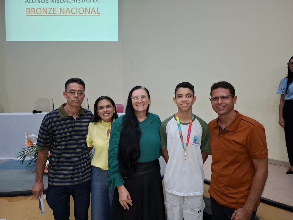 Solenidade de entrega de medalhas OBMEP