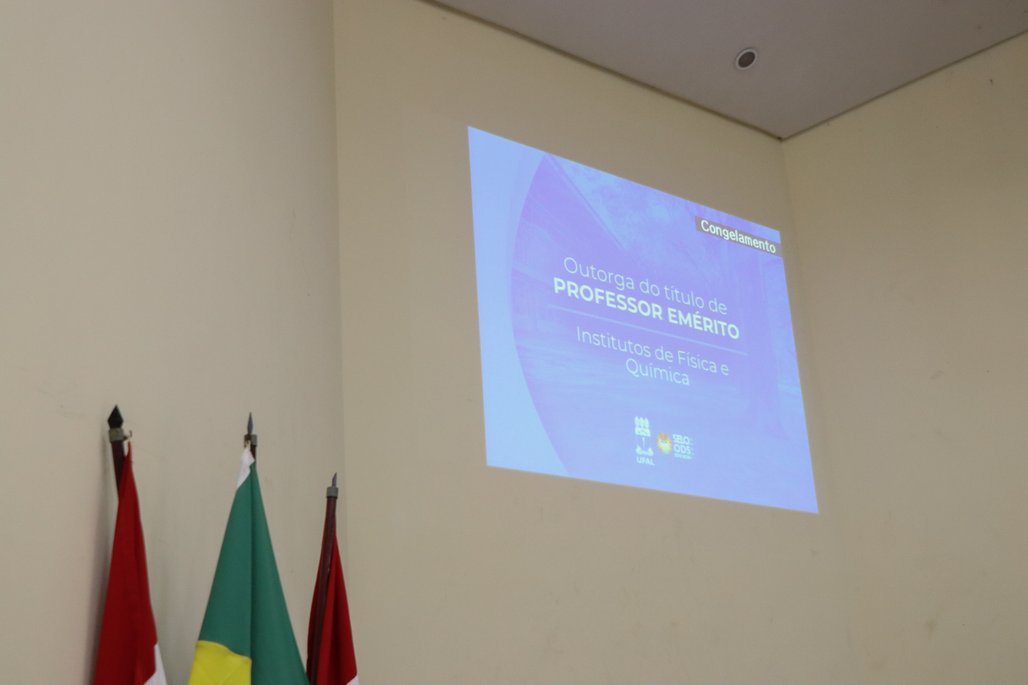 Solenidade Título Professor Emérito Instituto de Física e Química