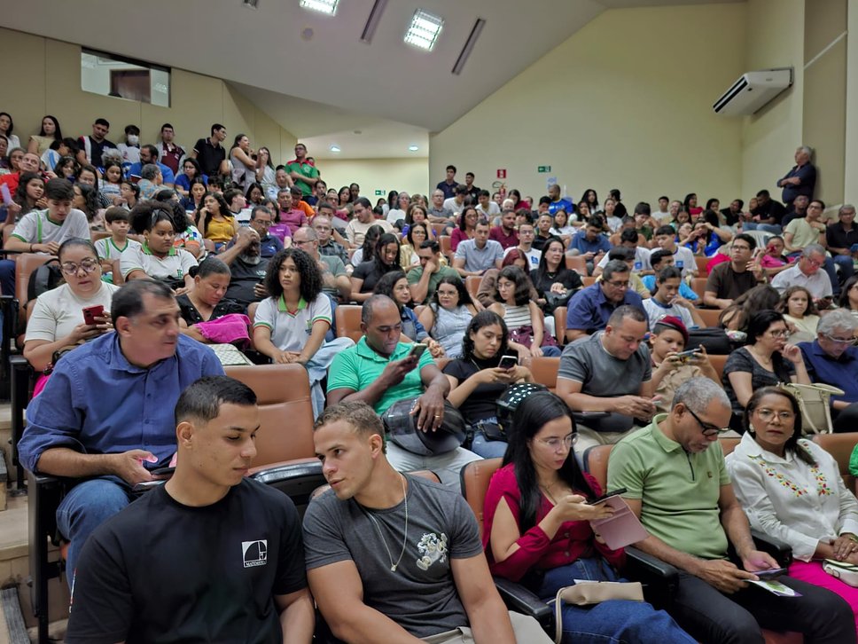 Solenidade de entrega de medalhas OBMEP