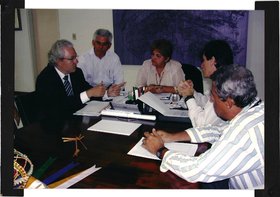 VISITA DO SECRETÁRIO DO MEC MANOEL PALÁCIOS - GABINETE DA REITORA - INTERIORIZAÇÃO