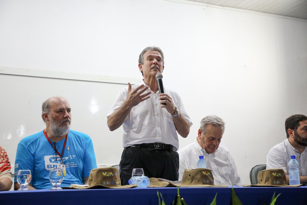 Visita do Ministro André de Paula (Pesca e Aquicultura) ao CECA