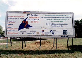 OUTDOOR DE DIVULGAÇÃO NA UFAL