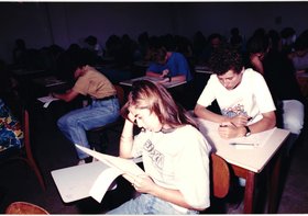 VESTIBULAR FLAGRANTE EM SALA DE AULA 01.
