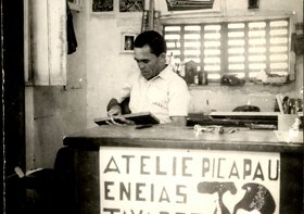 ATELIE PICAPAU POETA E XILOGRAFO ENEIAS TAVARES