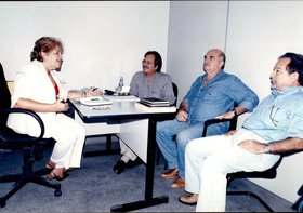 VISITA DA SECRETARIA EXCUTIVA DA INDÚSTRIA E DO COMÉRCIO