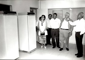 VISITA REITOR FERNANDO GAMA AO LABORATÓRIO BIOTECNOLOGIA VEGETAL