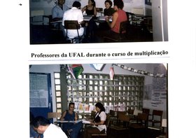PROFESSORES DA UFAL DURANTE O CURSO DE MULTIPLICAÇÃO