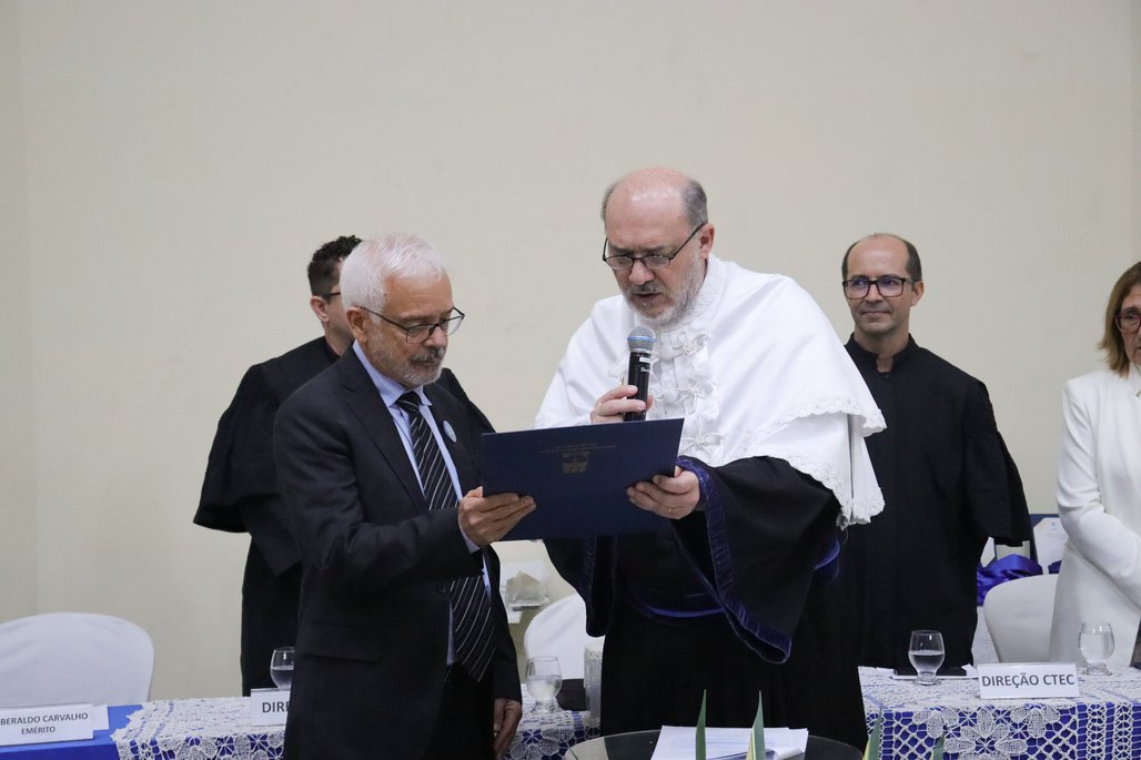 Solenidade Honoris Causa e Professor Emérito Ctec e IM 2025
