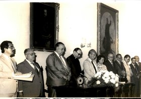 HOMENAGEM PÓSTUMA AO DR. ALCEU LIMA - REITOR FERNANDO GAMA - CESMAC
