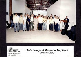 AULA INAUGURAL MESTRADO ARAPIRACA