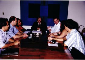 REUNIÃO COM O REITOR ROGÉRIO PINHEIRO - TONHOLO - CNI IEL