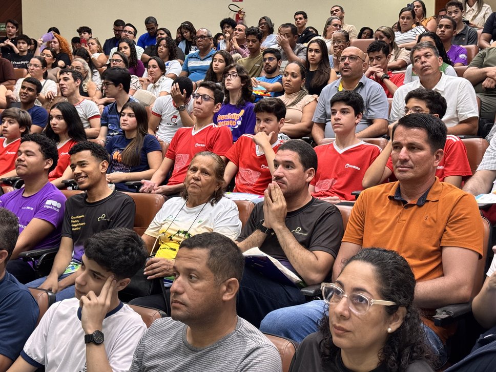 Solenidade de entrega de medalhas OBMEP