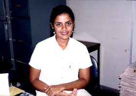 DISCENTE DE ODONTOLOGIA KARINA LEITE DA ROCHA BAÍA - GANHADORA DO PRÊMIO KOLYNOS ABRIL.